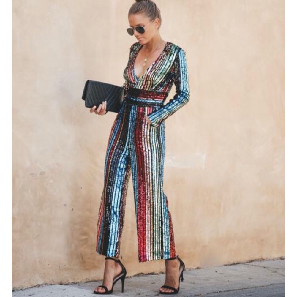Vici Pop the Champagne Jumpsuit